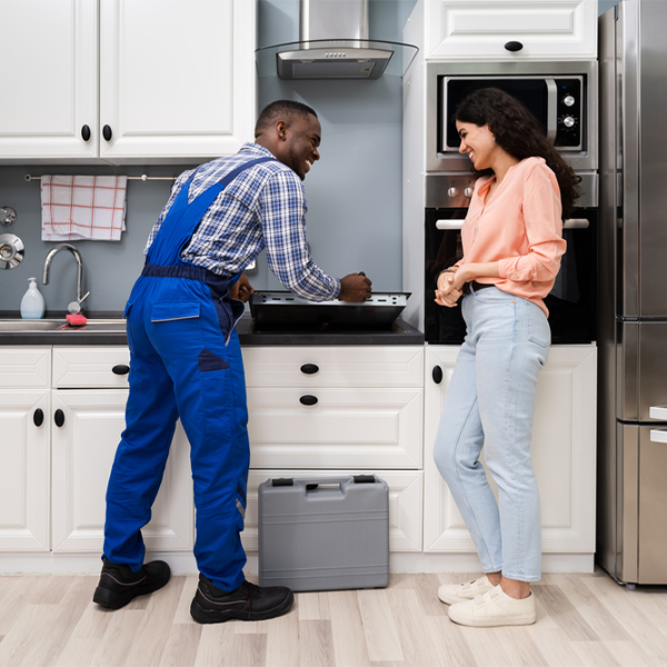 can you provide an estimate for cooktop repair before beginning any work in Dudley Kansas